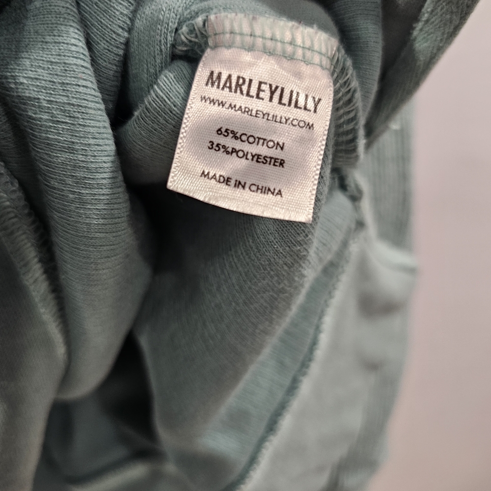BOUTIQUE Sage green ribbed oversized sweater - Picture 3 of 5
